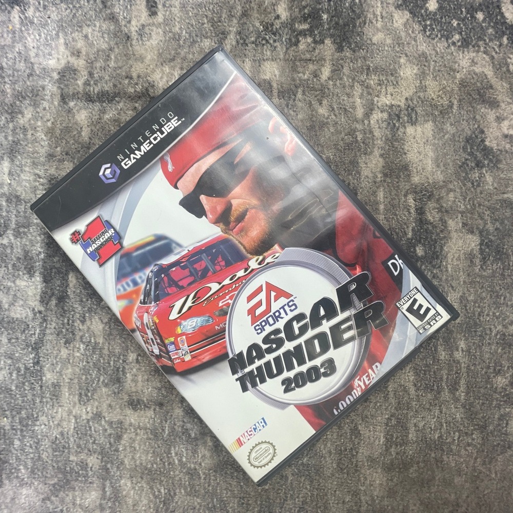 NASCAR Thunder 2003 Nintendo GameCube Video Game EA Sports Black Label
